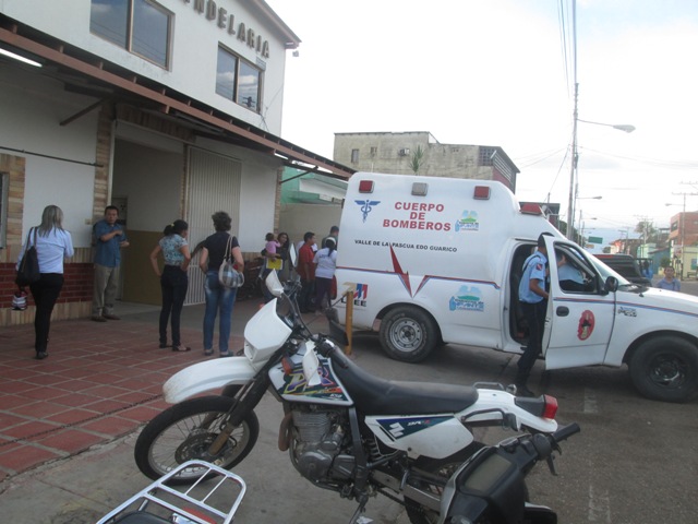 clinica privada donde fueron ingresados los heridos. 